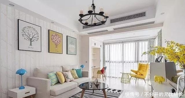 客厅|客厅没阳台怎么办?这样设计比有阳台好看N倍!