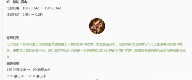 削弱|体验服更新,无尽之刃迎来大幅度削弱。玩家:多无尽守约成历史?