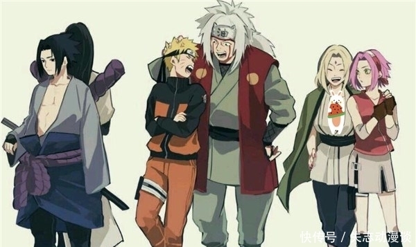 纲手|忍者穿上师傅的衣服,小樱和纲手差距明显,佐助满脸写着嫌弃