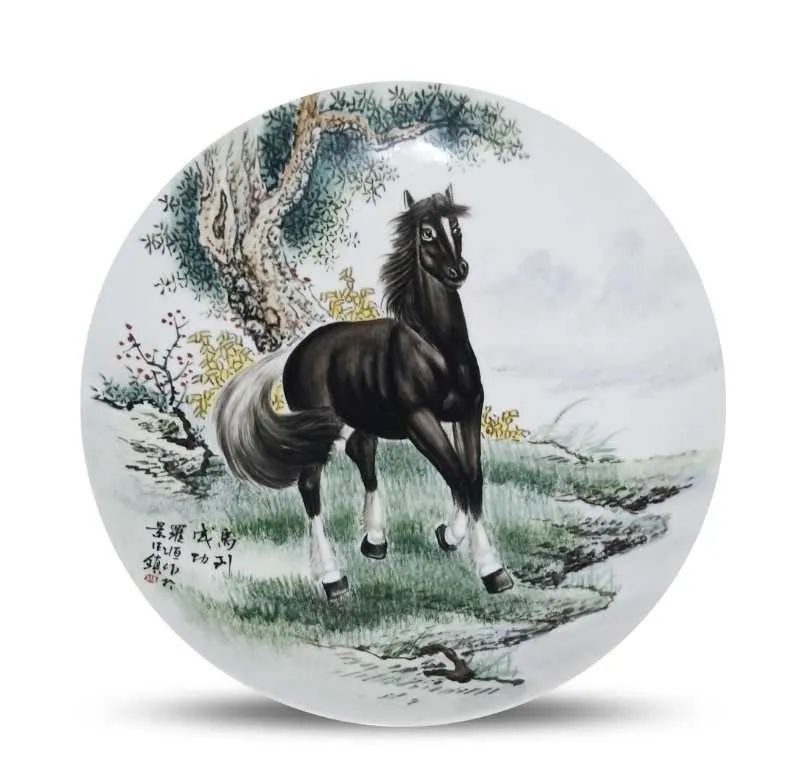 收藏|跨界画家罗恒再次搅热艺术品收藏圈——十二生肖手绘瓷盘 款款都可爱
