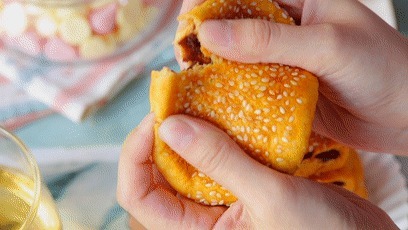 面粉|1根红薯,不烤不油炸,加碗面粉香软绵密,全家都要抢着吃