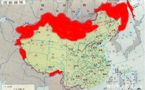 地区|虽然割地赔款,但清朝的贡献还是很大的,再看看同时期的土耳其