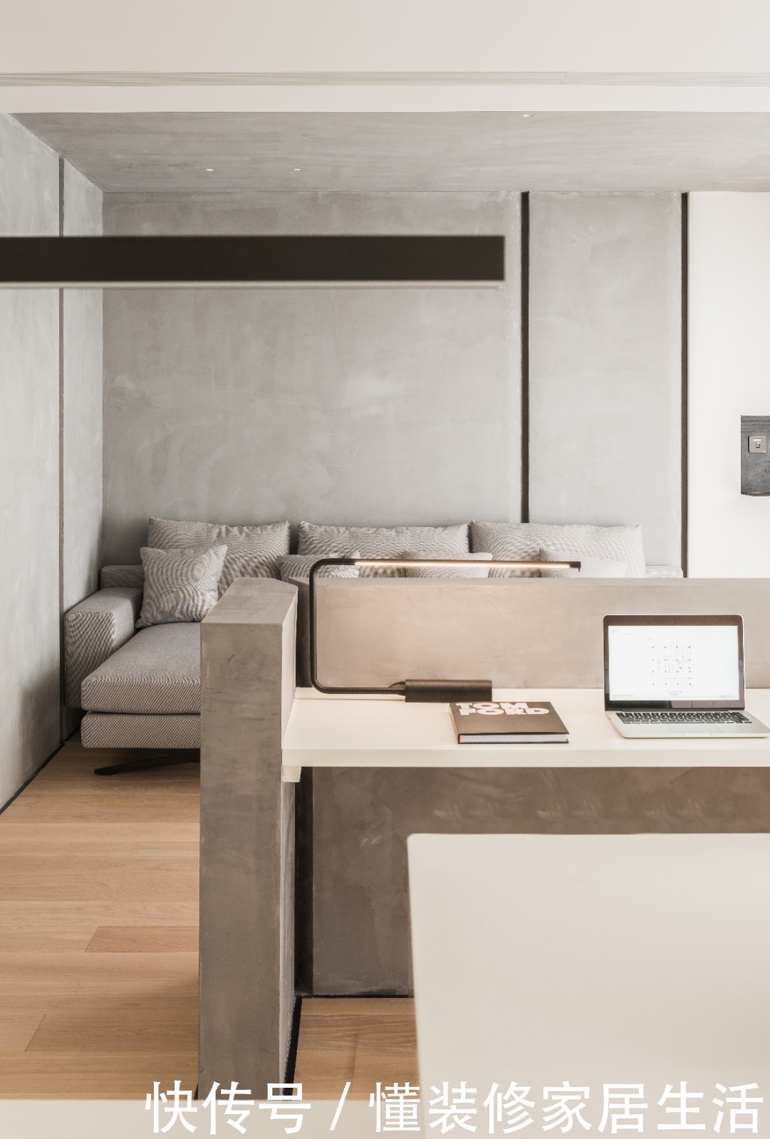 开放式|上海小姑娘的100㎡新家,全屋开放式布局,入户第一眼,就着迷了