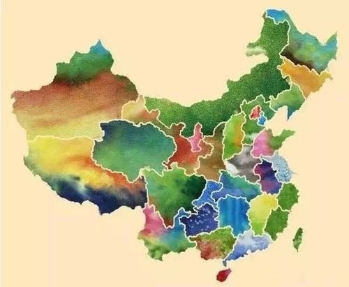 中国省份划分线错综复杂歪七扭八的划分线