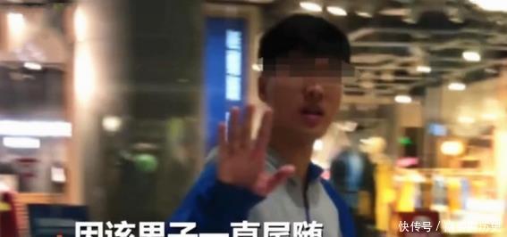  男子|女子大庭广众下被男子尾随, 被呵斥后口出狂言 你女儿卖不卖!