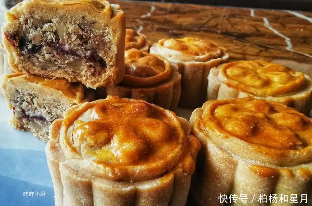 添加|哪种月饼好,还是五仁月饼好吃,不过的是自己做的,无添加更健康