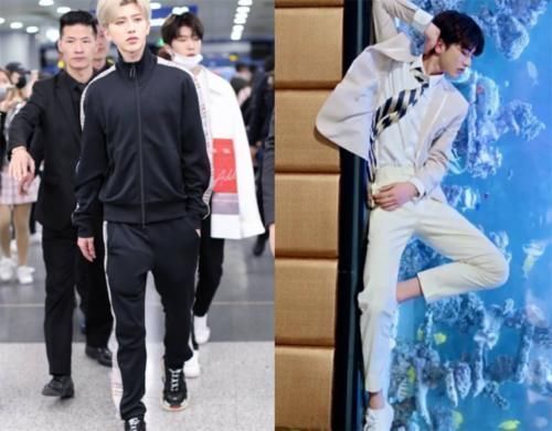  杨颖|蔡徐坤腿究竟有多长沙溢要求他做5个俯卧撑后，杨颖意外被圈粉