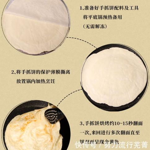 吃法|正宗手抓饼的N种吃法,营养早餐太省事了