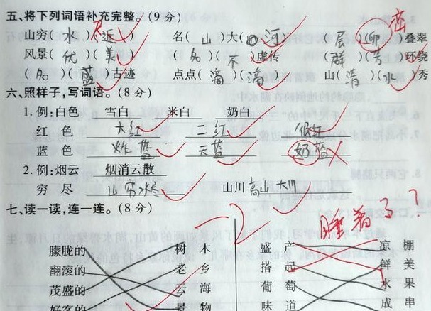 语文95.5分,小学生奇葩作文爸爸看完气饱了
