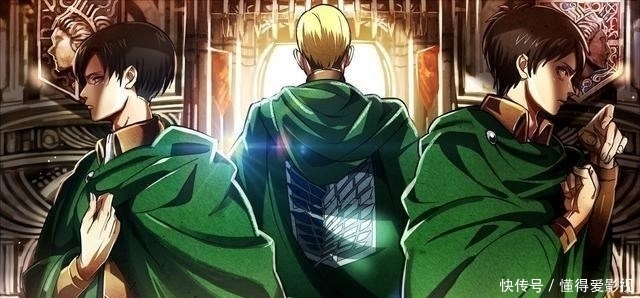 埃尔文|进击的巨人:利威尔兵长2句话,送别2位团长,内容不同但同样悲壮