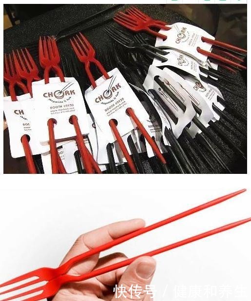 男题|中餐美国爆火,新发明“筷叉”解决美国人吃中餐男题,吃货福音