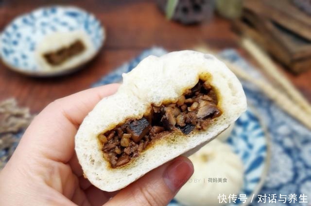酱肉|教你在家做酱肉包,发面调馅详细做法分享,咸香好吃,三分钟学会
