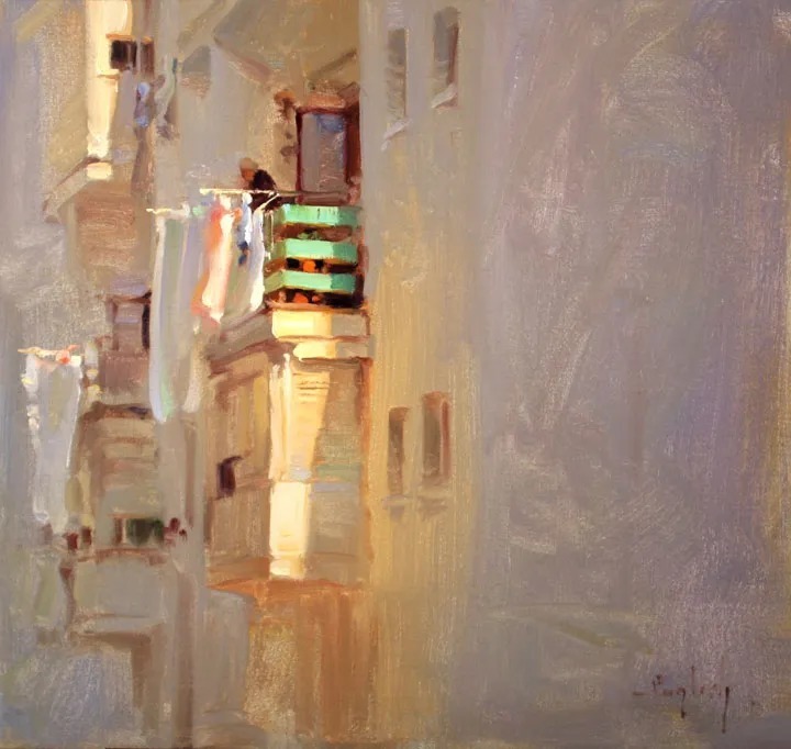 影迷|光影迷情,他的油画就是这么赏心悦目!