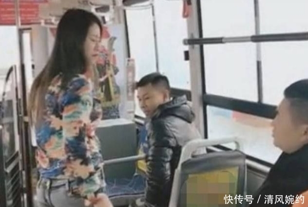 飞去|女子坐公交车遇''猪手'’男,直接飞去一巴掌，最后却不好意思了