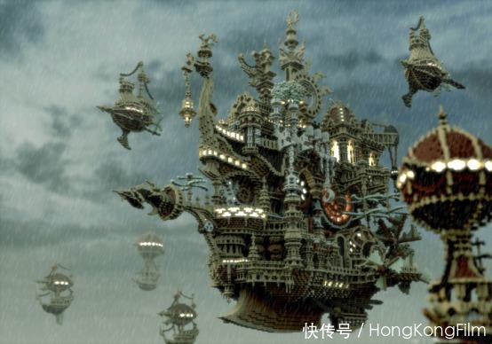 堪比|《我的世界》空中飞船突破科技限制 体量巨大工程量堪比造航母