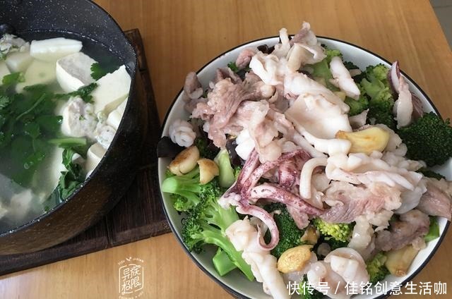 鱿鱼|午餐,一菜一汤,我真不是炫富,今天又吃肉了