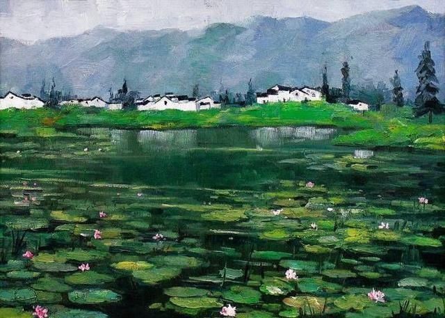  方艺术|“中国画”吴冠中画的太好，中国画在他笔下活了起来