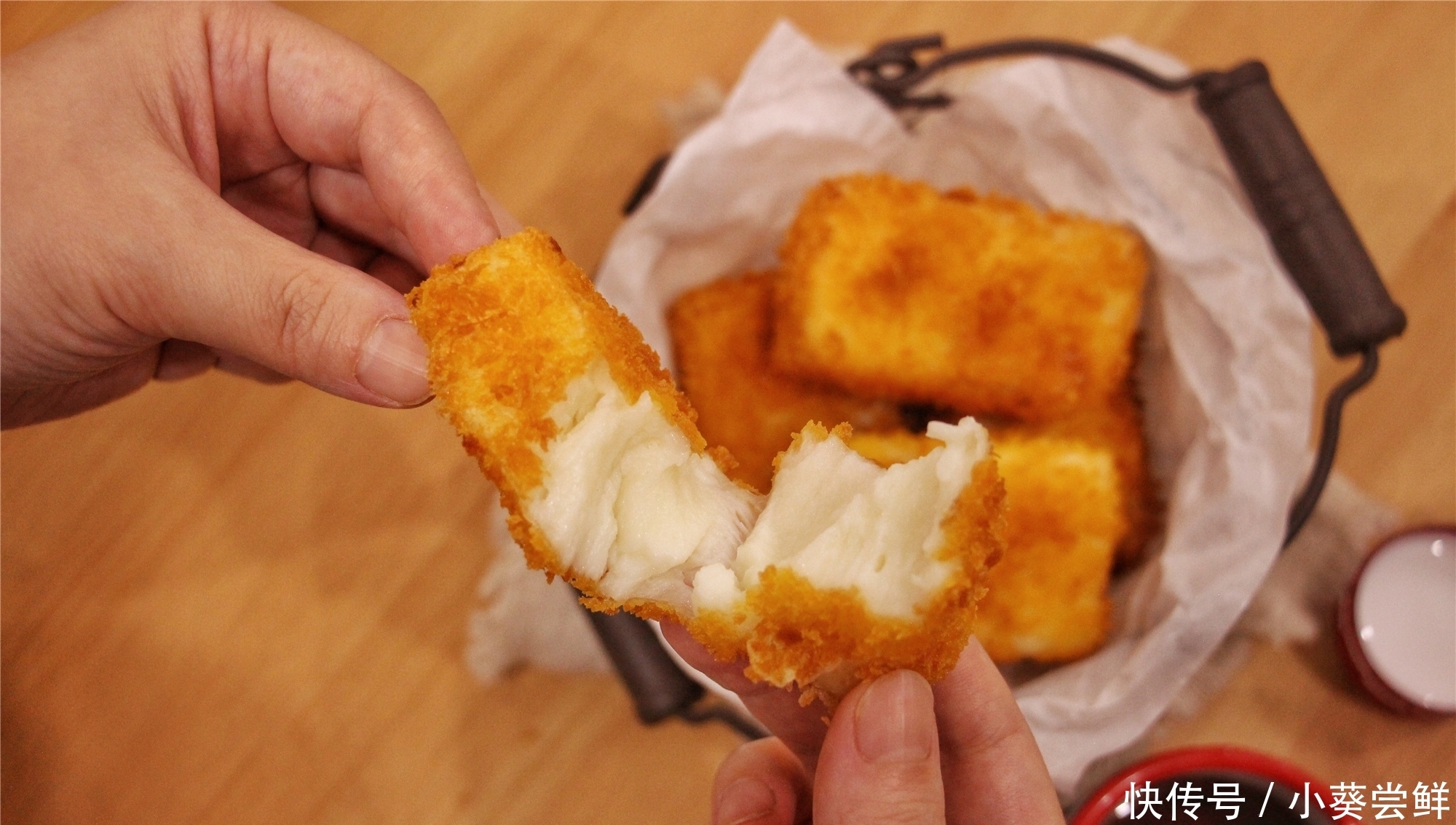 炸鲜奶|《向往》中网友票选最高的美食,外酥内软、奶香浓郁,老少皆宜