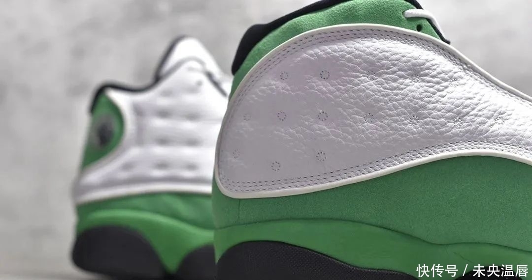  测评|一款酷似雷·阿伦 PE 的配色！AJ13幸运绿开箱测评