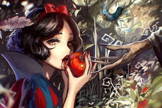 迪士尼|日本动漫风格的迪士尼卡通人物,第一张就梦幻到让人陷入爱河了