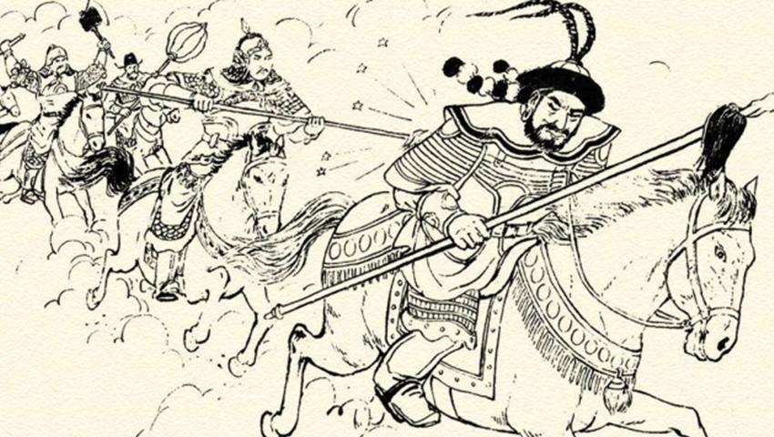 刀枪不入|辽国绝顶高手铜身铁骨,刀枪不入,杨六郎没辙,杨五郎一斧劈死