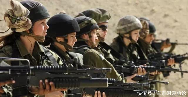 离身|以色列的女兵,即使逛街也要做到枪不离身,是无奈还是现实!