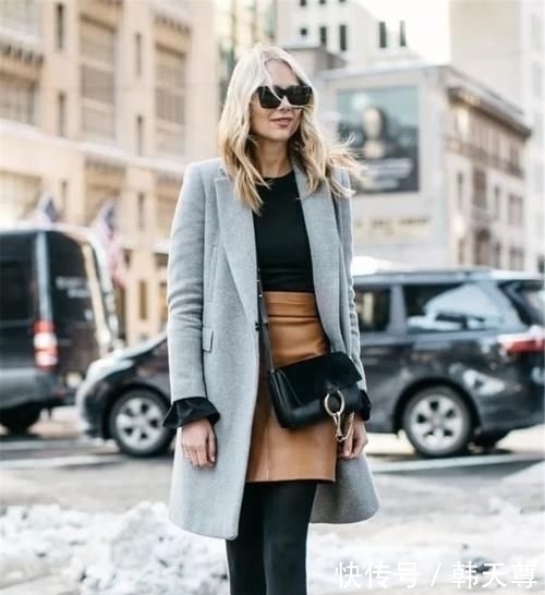  羽绒服|谁说打底裤大势已去？教你4种打底裤穿法，新潮显腿长，150也能穿