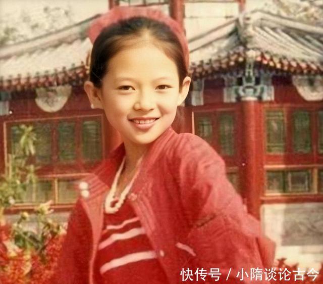 刘亦菲|明星小时候长这样!刘亦菲好看,杨幂也好看,但和章子怡却没法比!