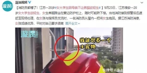 从来|20岁女生因不让养猫轻生：压垮人的从来都不是最后那一根稻草