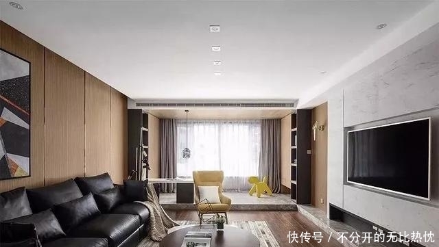 客厅|客厅没阳台怎么办?这样设计比有阳台好看N倍!