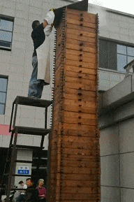 拿下|搞笑GIF:这馒头蒸的有水平,师傅,麻烦给我拿下最后一笼