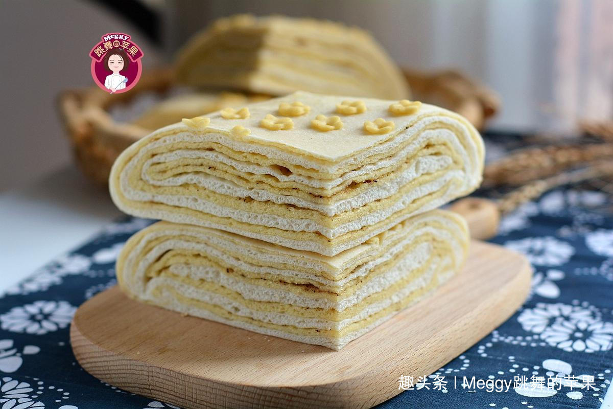  开发|教你做双色千层饼，柔软有滋味，让你学会1种，能开发出10多种