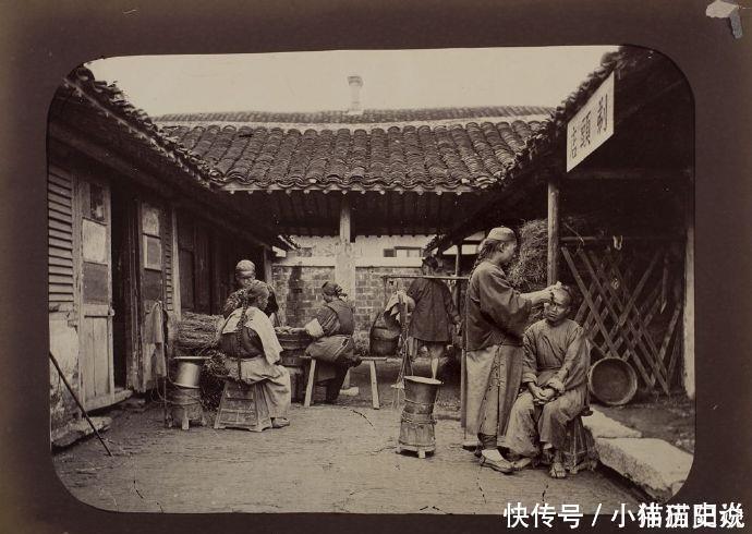 哈佛大学|一组真实的清朝老照片，原照收藏在哈佛大学博物馆