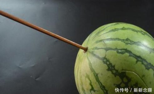 筷子|西瓜上插根筷子，竟有如此妙用吃了30年西瓜才知道后悔才明白
