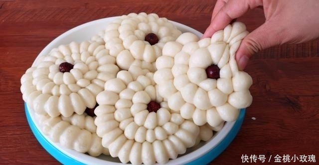做法|漂亮馒头的做法,筷子一压在一卷,香甜松软,比做普通馒头还简单
