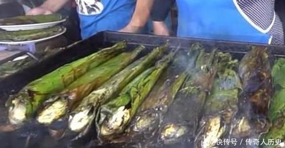 大排档|大妈大排档上卖“树叶”,客人络绎不绝,一份只要十五块,快看看