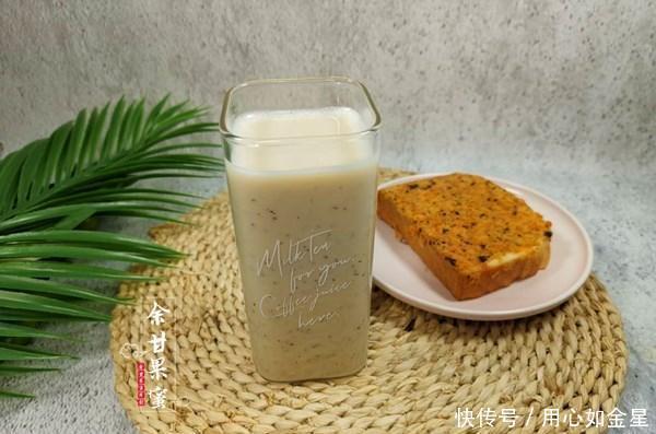 早餐|我的早餐饮品,用这两种食材磨豆浆,香甜好喝,一次不到2元
