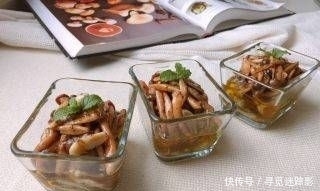 酸爽可口|我怎么能吃油浸蟹味菇拌烤茄子