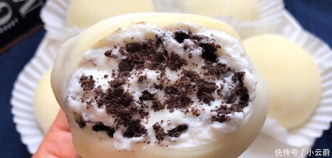 熟糯米粉|外面卖5元一个的雪媚娘,1分钟教你在家做,无需烤箱,软糯香甜