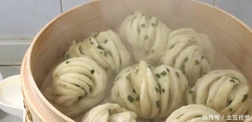 做法|原来花卷的做法是这样的,花卷个个层次分明,早餐吃两个太香了