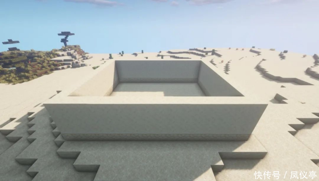 沙漠|《我的世界》茫茫沙漠中该如何生存 建造一个堡垒让你安全感爆棚