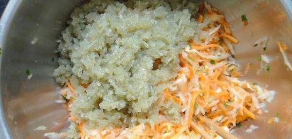 加上|炸萝卜丸子，不要只用面粉和胡萝卜再加上这种，丸子就更香了