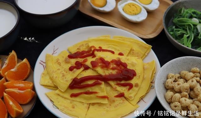 丰盛|普通家庭孩子的早餐,虽然朴实但不失丰盛,经济实惠又有营养