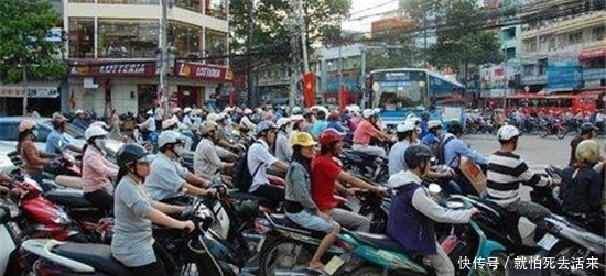 摩托车|越南的摩托车之城,摩托车数量比汽车多十几倍,超载都不是事!