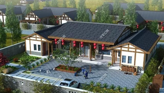 占地尺寸|农村没有堂屋的房子不是好房子,20套户型分享,总有一套看上眼