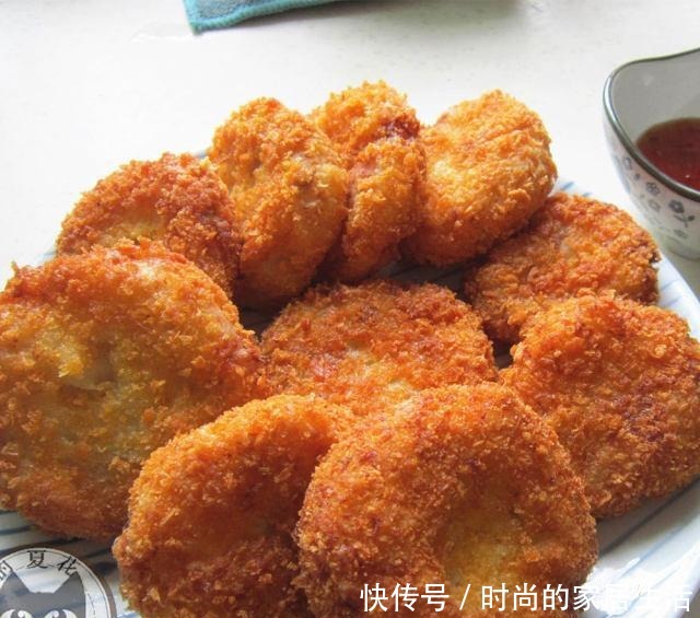 小点心|可乐饼，下午茶的小点心