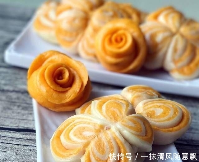 宝宝|教你做宝宝辅食,漂亮的南瓜蝴蝶馒头,做法简单,味道香甜