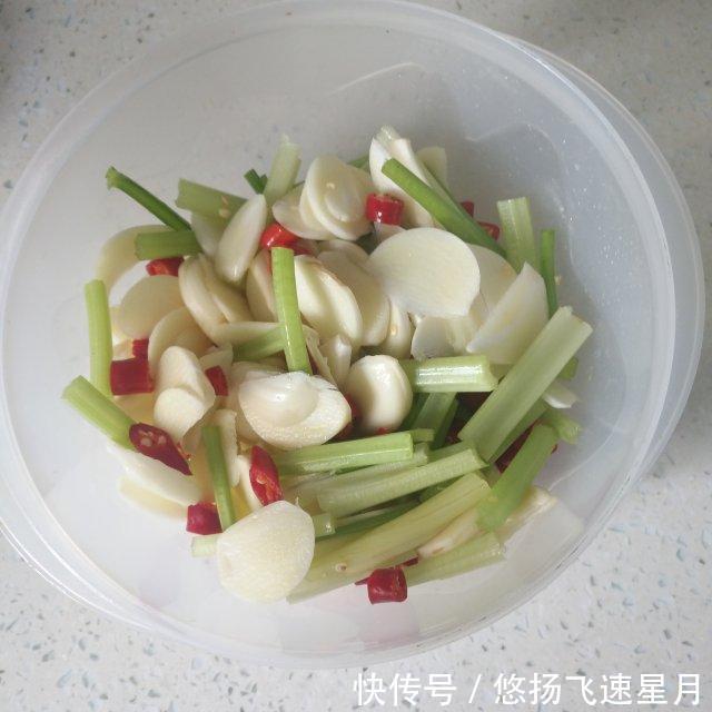 下酒|腌蒜片,特别的下酒,下饭