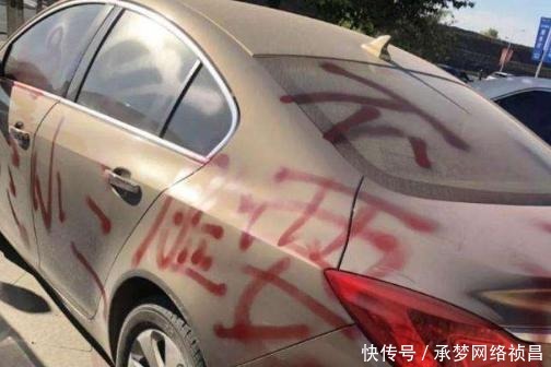  女子|被分手后，女子在10万元的现代上喷车漆，网友：渣男不分贫富