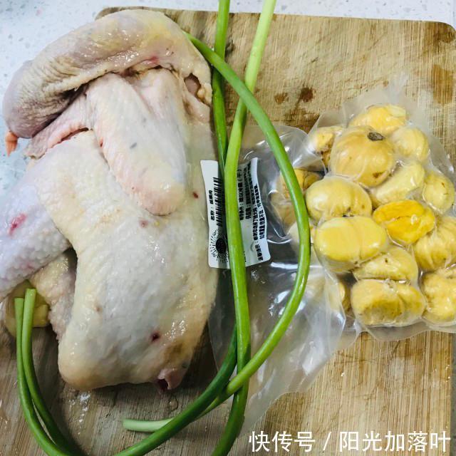 板栗|板栗烧鸡,透着屏幕都流口水